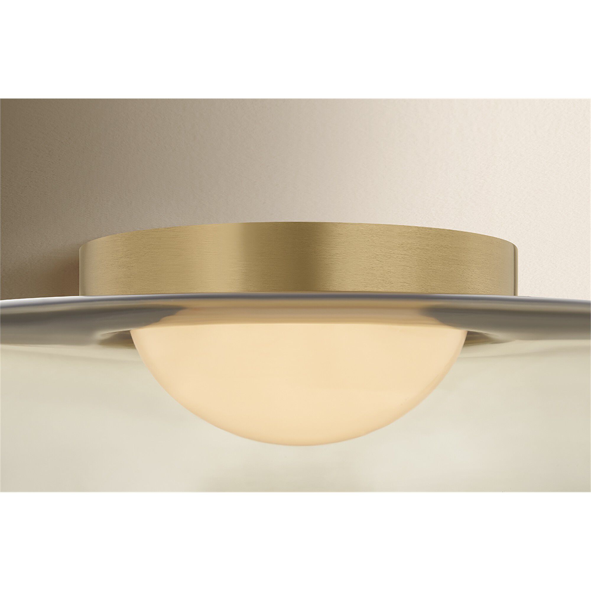 Opalesce 15 Inch Flush Mount,
